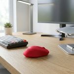 Mouse Inalámbrico Logitech M280 con Seguimiento Óptico Color Rojo