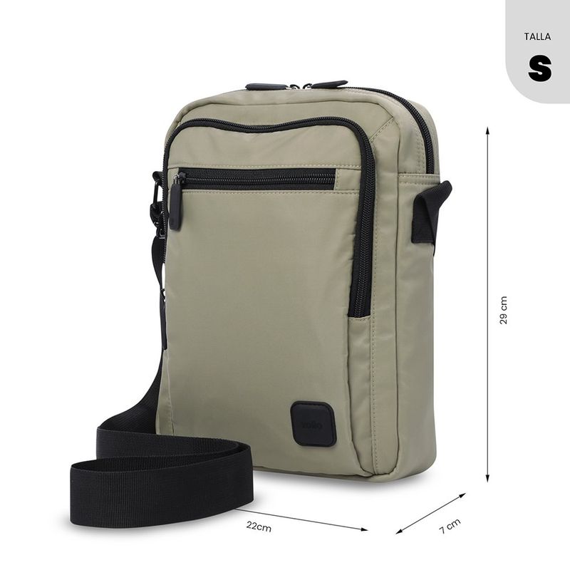 Bolso Crossbody Porta Tablet de 10 Plg Bayonne Beige