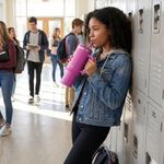 Tumbler Contigo Streeter Ville de 40 Oz Acero Inoxidable Color Fucsia