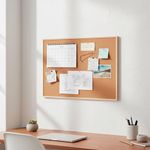 Pizarra de Corcho de 80 x 120 cm