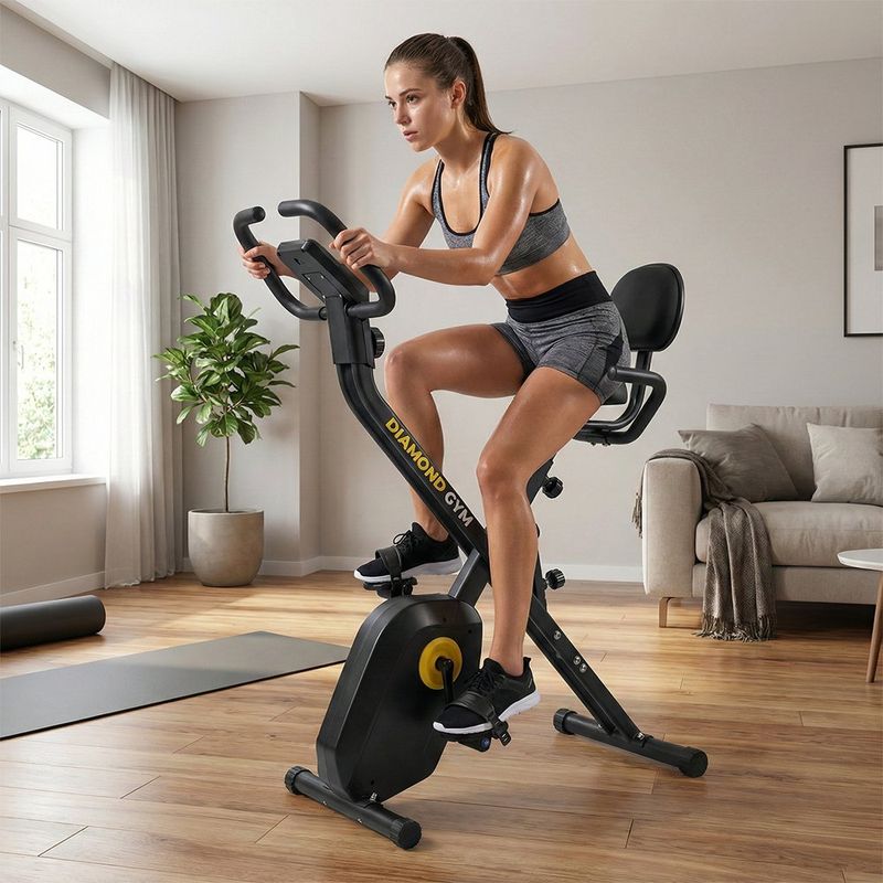 Bicicleta Estacionaria Plegable