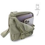 Bolso Crossover TTB Tamaño S Color Beige