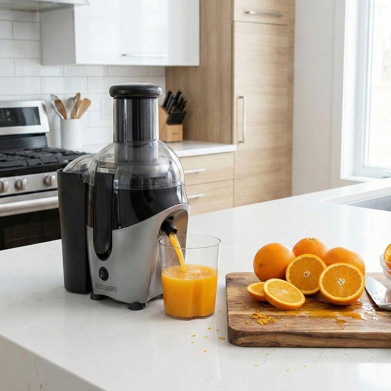 Extractor de Jugos Black & Decker con 2 Velocidades de 500 W