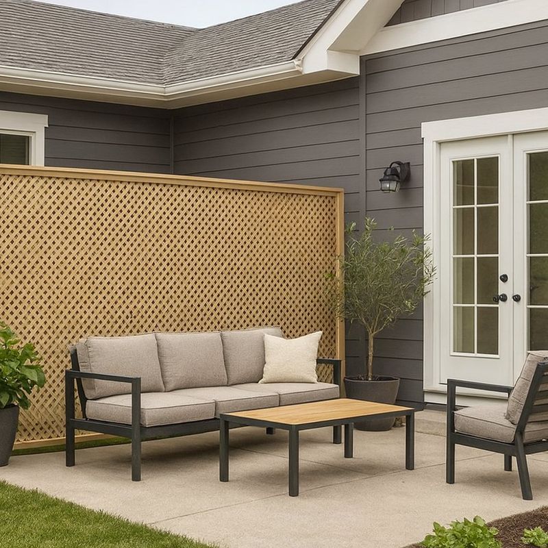 Celosia Tratada Cerrada Cuadrada de 4 x 8 Pies