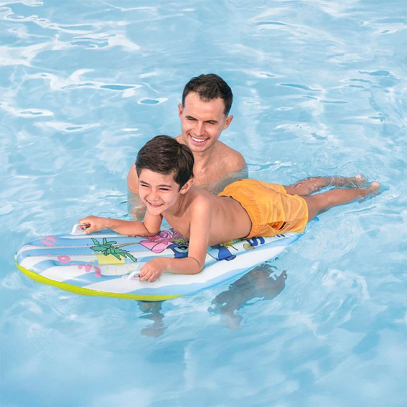 Flotador Inflable Estilo Tabla de Surf Diseño Stitch 112 x 40 x 10 Cm