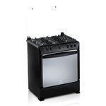 Estufa A Gas Con Horno 6 Hornillas 30 Plg - Indurama