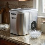 Máquina para Hacer Hielo 2.2 Lts Acero Inoxidable