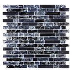 Malla Decorativa Enzo de 30 x 30 cm Color Negro