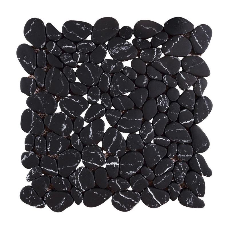 Malla Decorativa Fika de 30 x 30 cm Color Negro