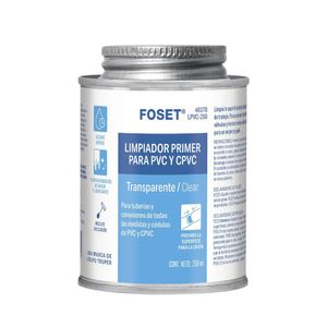 Limpiador Primer para PVC y CPVC de 250 ml Color Transparente