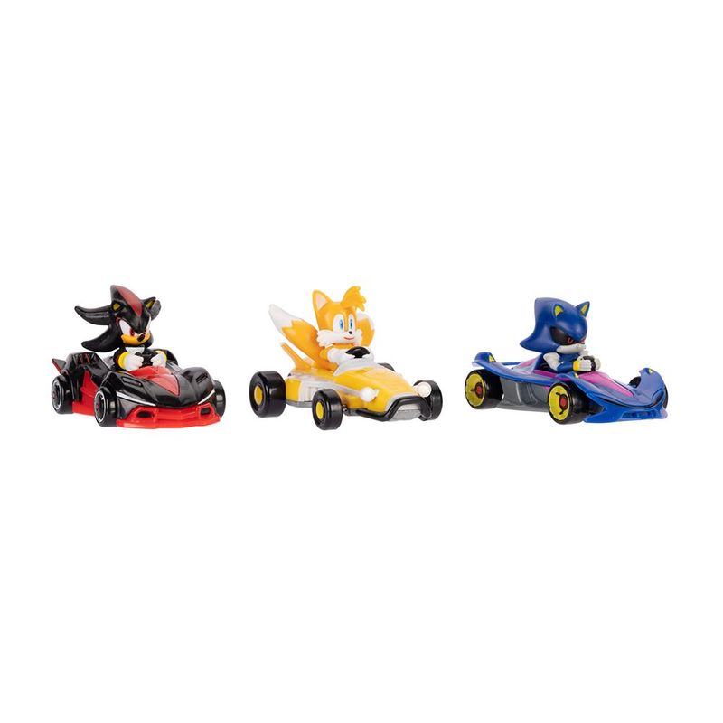 Vehículo Die Cast Sonic 1:64 - Presentación Surtida