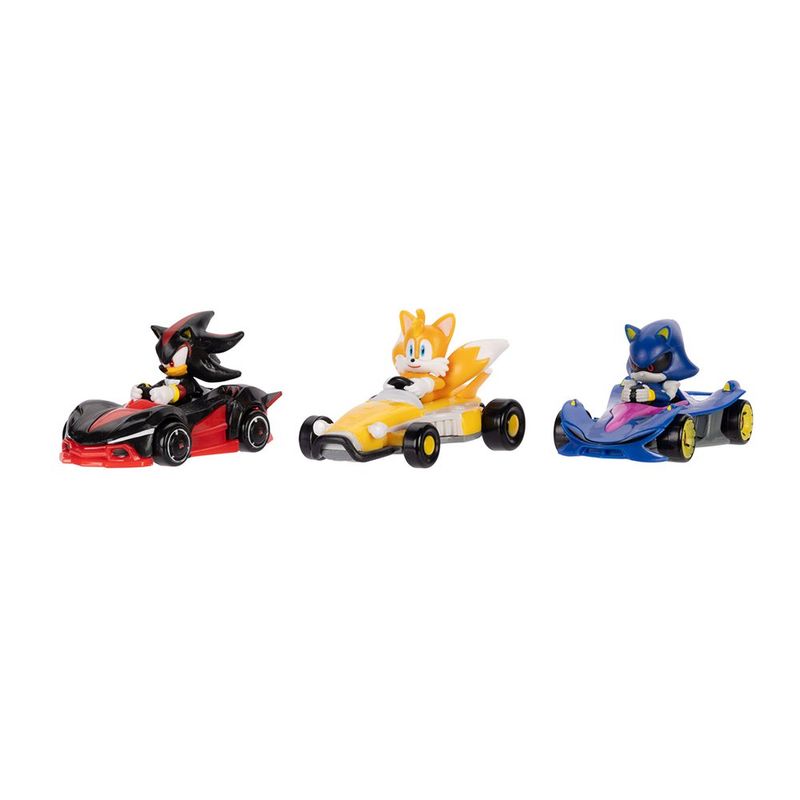 Vehículo Die Cast Sonic 1:64 - Presentación Surtida