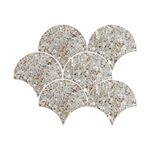 Malla Decorativa Capri de 29 x 36 cm Color Blanco