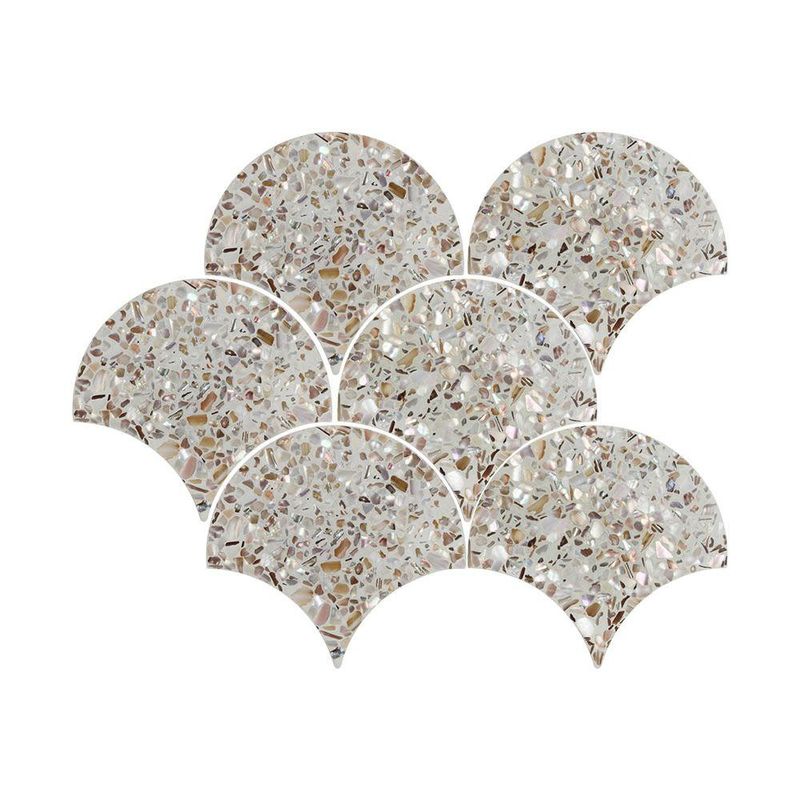 Malla Decorativa Capri de 29 x 36 cm Color Blanco