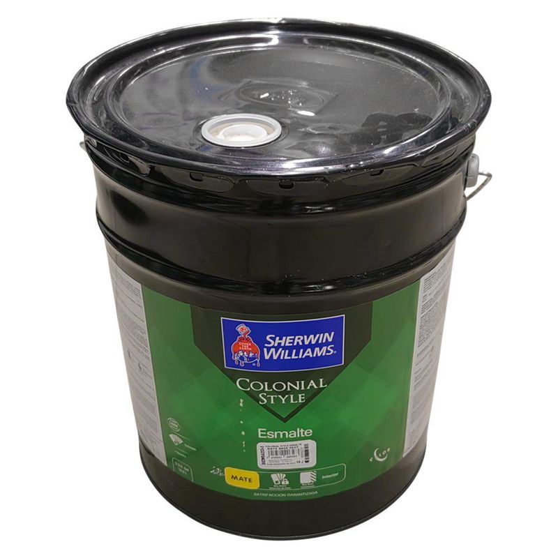 Esmalte Mate Sherwin Williams Colonial Style Base Deep 5 Gal