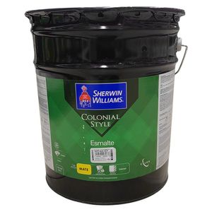 Esmalte Mate Sherwin Williams Colonial Style Base Deep 5 Gal