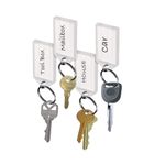 Llavero Plástico con Etiqueta Bolsa con 10 Unidades