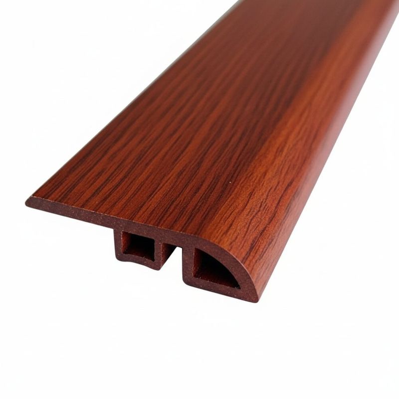 Reductor SPC Caoba Acabado Mate de 4.5 x 240 cm