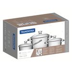 Batería De 4 Piezas Y 3 Tapaderas Allegra