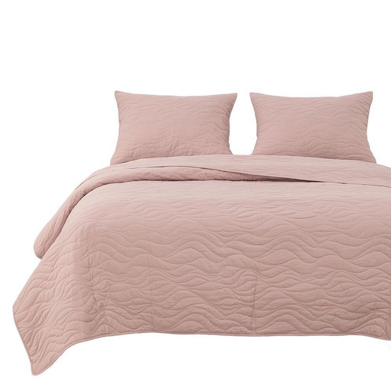 Set Cubrecama King Color Taupe