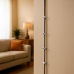 Grapa Blanca con Clavo de 5 mm 20 Unidades para Cable Plano