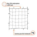 Red de Carga Porta Equipaje Truper de 1 x 1 m