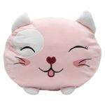 Cojín XXL Gato Rosado Súper Suave