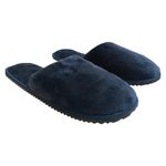 Pantuflas Afelpadas Color Azul