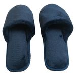 Pantuflas Afelpadas Color Azul