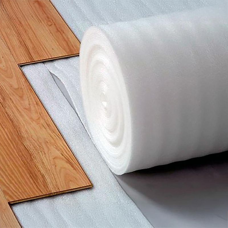 Espuma de Polietileno para Piso Laminado de 3 mm Color Blanco