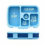 Lonchera Infantil Bentgo Kids con Compartimentos Color Azul