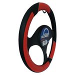 Cubre Volante Premium Racingtec Color Negro con Rojo