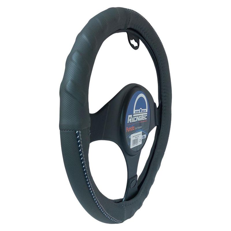 Cubre Volante Premium Racingtec con Masaje Color Gris