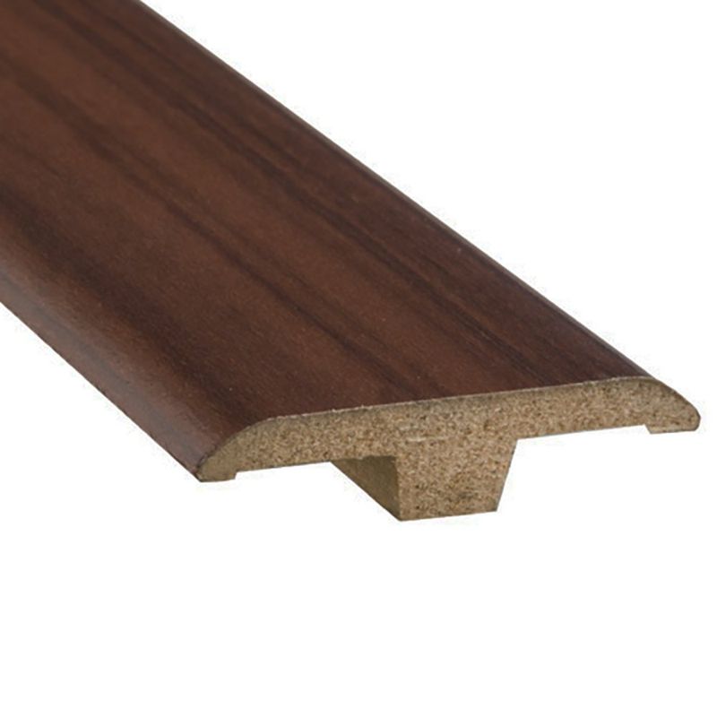 Moldura Tipo T de SPC de 4.5 x 240 cm Alto 0.6 cm Color Castaño