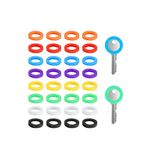 Anillo Plástico para Identificar Llaves Colores Surtidos Bolsa de 10 Unidades