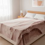 Frazada Súper Suave Rosada 200 x 230 cm