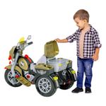 Motocicleta Infantil Tipo Triciclo Color Negro con Empujador