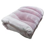 Frazada Súper Suave Rosada 200 x 230 cm