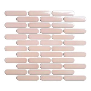 Malla Decorativa Clay de 30 x 30 cm Color Rosado