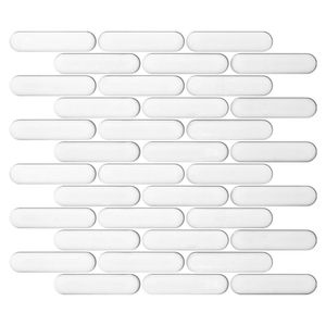 Malla Decorativa Clay de 30 x 30 cm Color Blanco