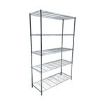 Estante Cromado de 5 Niveles de 45 x 120 x 190 cm 1750 lb