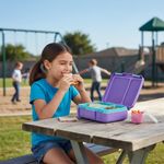 Lonchera Infantil Skip Hop Bento con Compartimentos Diseño Narval