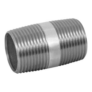 Niple de Acero Galvanizado con Rosca de 1 x 2 plg