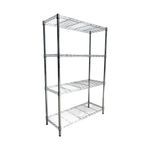 Estante Cromado de 4 Niveles de 35 x 90 x 140 cm 1400 lb