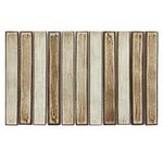 Malla Decorativa Bamboo de 21 x 31 cm Color Café