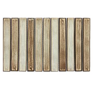 Malla Decorativa Bamboo de 21 x 31 cm Color Café