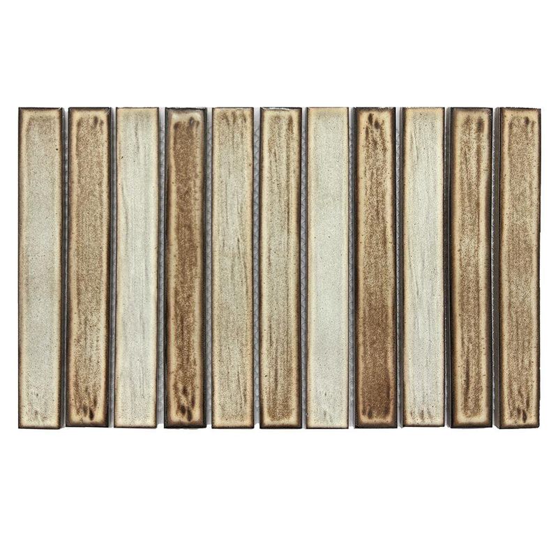 Malla Decorativa Bamboo de 21 x 31 cm Color Café