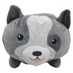 Cojín Perrito Gris Súper Suave