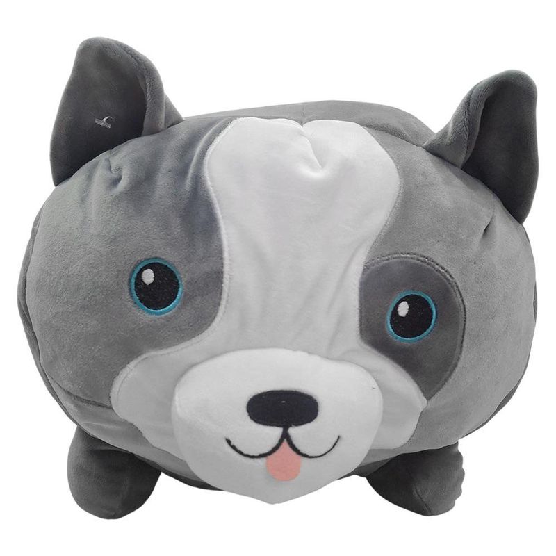 Cojín Perrito Gris Súper Suave