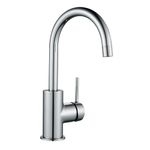 Grifo Monomando Alto Loa para Lavamanos Acabado Cromado